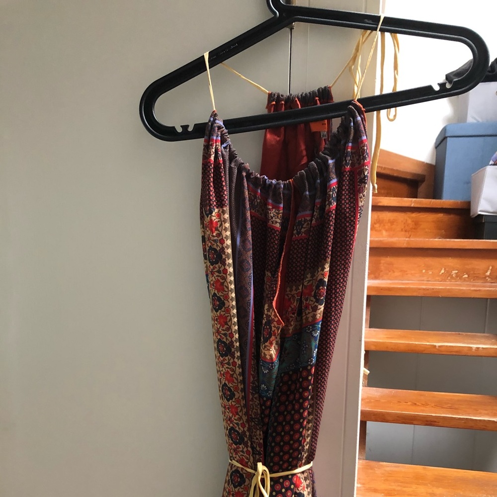 Clover Canyon from Anthropologie maxi halter dress